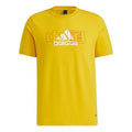 adidas China Tee Casual Sports Round Neck Short Sleeve Couple Style Yellow GP1862