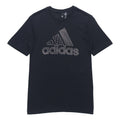 adidas Athleisure Casual Sports Round Neck Short Sleeve Black ED7256