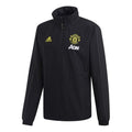 adidas Soccer/Football Manchester United Woven Stand Collar Jacket Black EB6515
