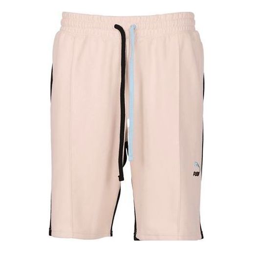 PUMA Culture Maker Logo Shorts 'Pink Black' 598528-65