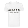 Burberry Letter Logo Round Collar Female White 80088941