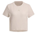 (WMNS) adidas MODERN TECH T-shirt 'Beige' JI9805