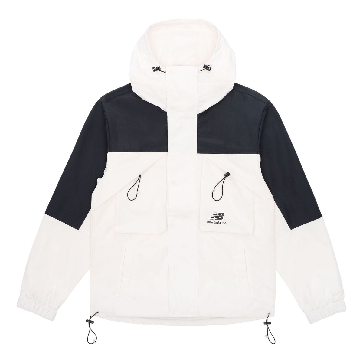 New Balance Men's New Balance Multiple Pockets Casual Sports Breathable Woven Jacket White AMJ13376-IV