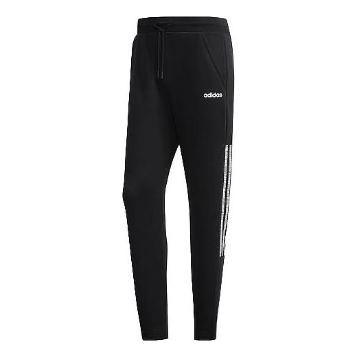 adidas Side Casual Sports Long Pants Black DZ5608