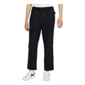Men's Nike Solid Color Logo Embroidered Elastic Waistband Straight Casual Pants/Trousers Black DQ4297-010