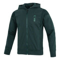 Men's adidas Wj Prew Kn Jkt Hooded Sports Solid Color Casual Knit Jacket Green HM2957