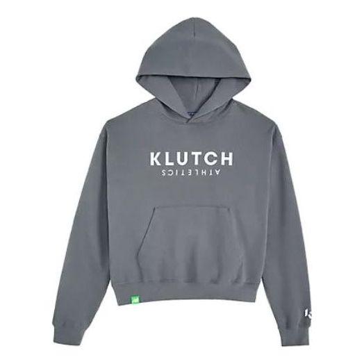 New Balance x Klutch Fleece Hoodie Asia Sizing 'Grey White' MT31590T-TM