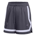 (WMNS) Nike Golden State Valkyries 5" Studio Fleece Shorts 'Gridiron Amethyst Tint Urban Lilac' IR0877-013