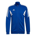 Men's adidas Small Logo Side Stripe Casual Jacket Blue HB0005