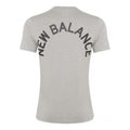 New Balance Back Alphabet Casual Short Sleeve Gray MT91924-AGM