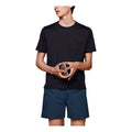 Men's HERMES FW21 Solid Color Casual Black T-Shirt H047895HA01