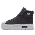 (WMNS) PUMA Mayze Mid Safari Casual Skateboarding Shoes Black 383688-02