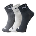 PUMA Sneaker Socks 3 pack 'Black White Grey' 100002380-001