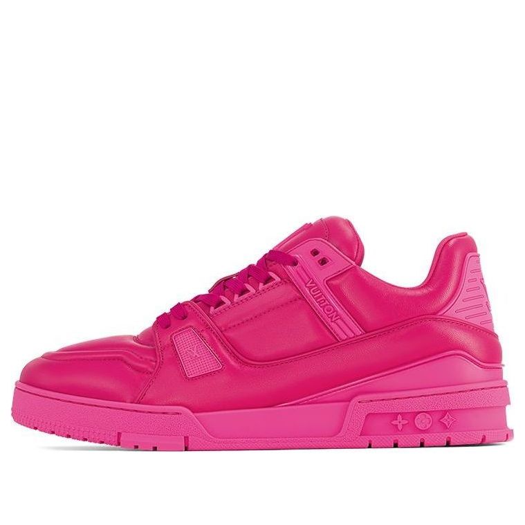 (WMNS) LOUIS VUITTON LV Trainer Sneakers 'Hot Pink' 1AC5C7