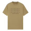 Li-Ning Counterflow Triple Logo T-shirt 'Khaki Green' AHSS563-2