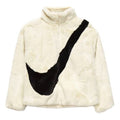(WMNS) Nike Sportswear Plush Faux Fur Teddy Sherpa Jacket 'White' CU6558-238