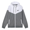 Men's Nike Contrast Color Stitching Sports Hooded Logo Jacket Autumn Green AT5271-084