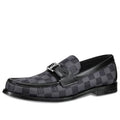 LOUIS VUITTON Major Loafers 'Grey' 1A40L1