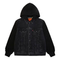 Levis Hooded Casual Jacket Men's Black/Grey 74513-0005