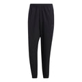 Men's adidas Solid Color Brand Logo Elastic Waistband Bundle Feet Sports Pants/Trousers/Joggers Black HM2941
