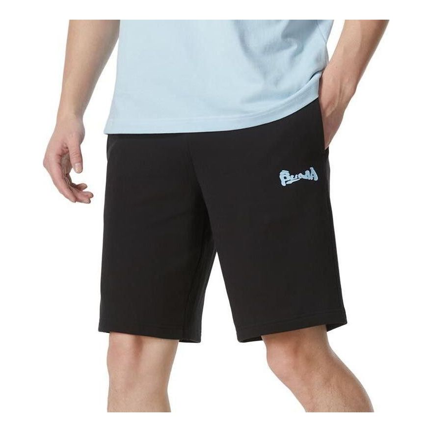 PUMA Logo Casual Shorts 'Black' 628039-01
