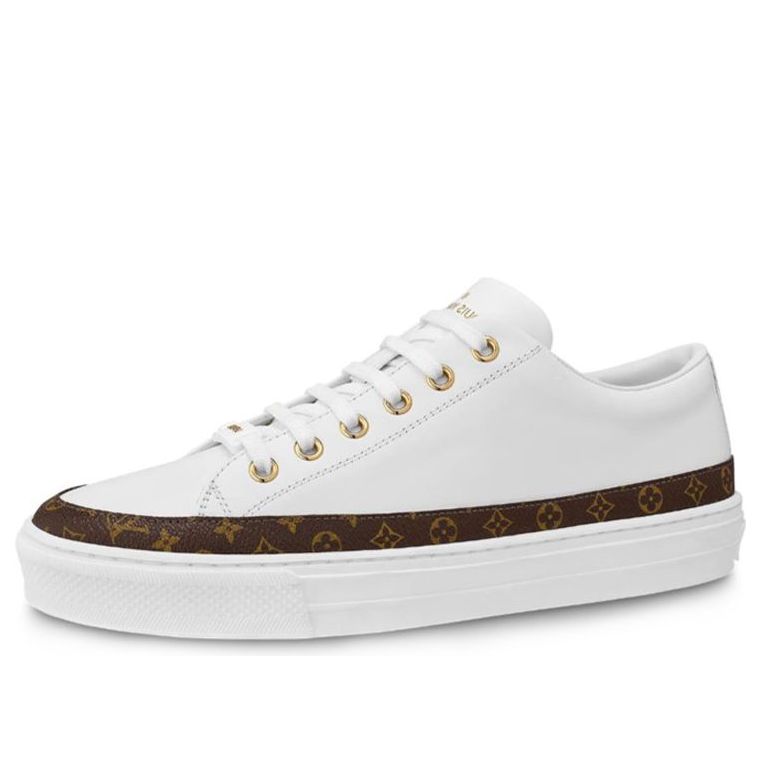 (WMNS) LOUIS VUITTON LV Stellar Calfskin Sports Shoes White 1A67Q8
