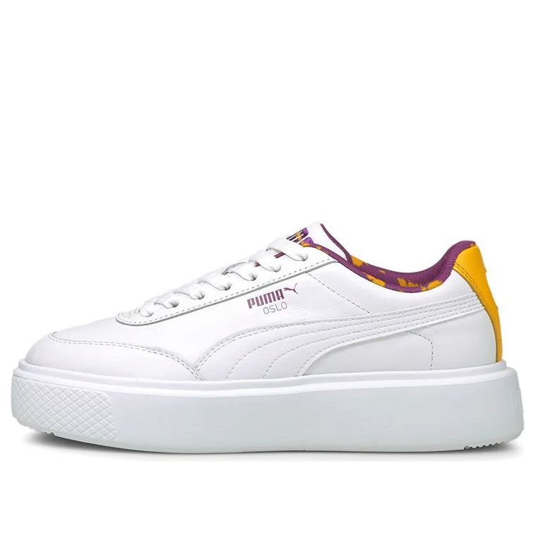 (WMNS) PUMA Oslo Maja For Casual Shoes White/Purple/Yellow 382518-02