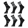 PUMA Casual Long Socks 3 Pack 'Black White' 701206530-001