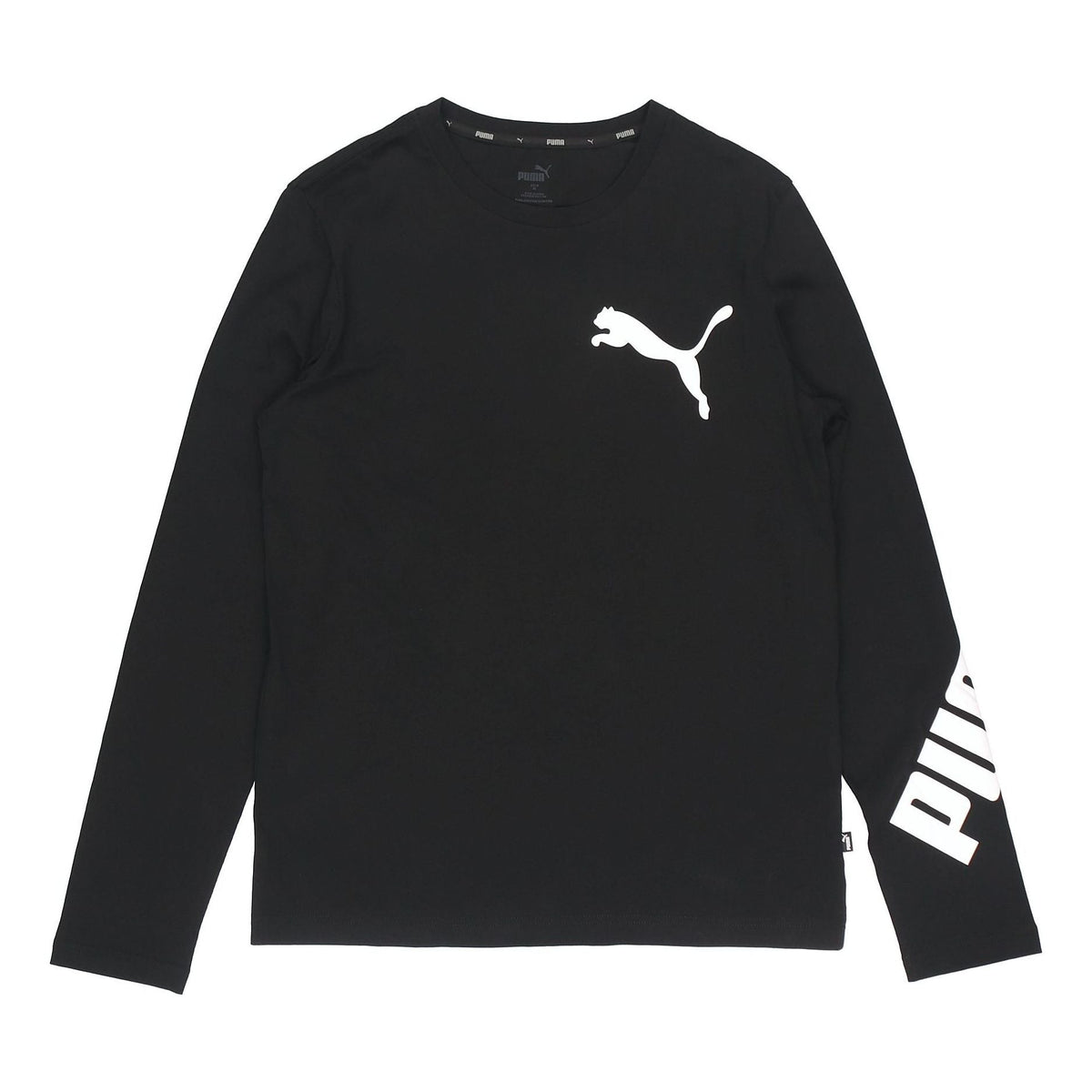 PUMA Casual Long Sleeve T-Shirt 'Black' 845979-01