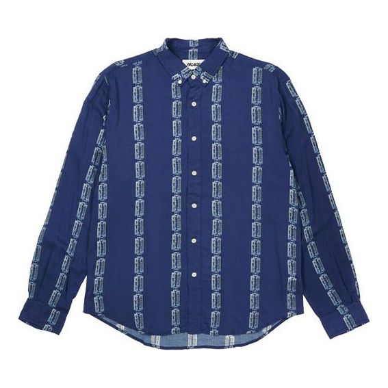 Palace Razor Sharp Shirt 'Navy' P21SHT007