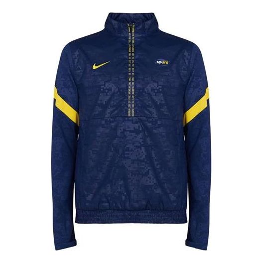 Nike Tottenham Hotspurs FC 1/2 Zip Track Jacket 'Blue' CK8487-429