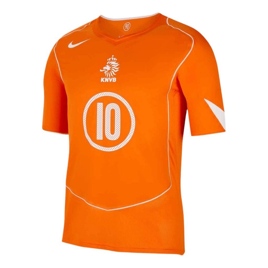 Nike x Ruud van Nistelrooy Netherlands 2004 Total 90 Reissue Jersey 'Orange Black' IF2942-819