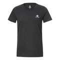 (WMNS) Converse Logo Casual Short Sleeve Black 10020804-001
