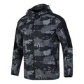 adidas Camouflage Sports hooded Casual Running Jacket Black H40232