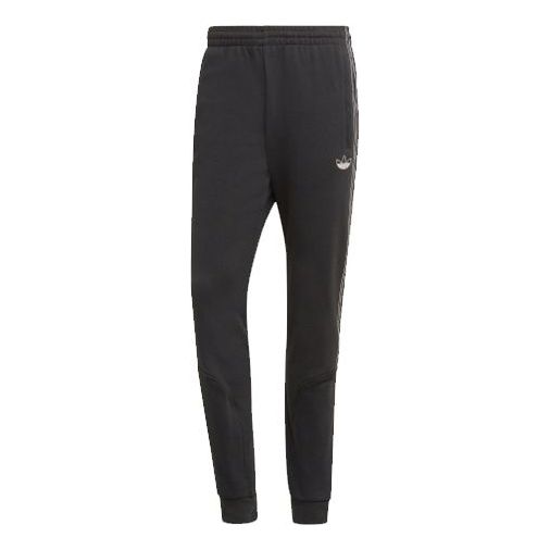 adidas originals Sprt Sweatpants Casual Sports Knit Bundle Feet Long Pants Black GN2426