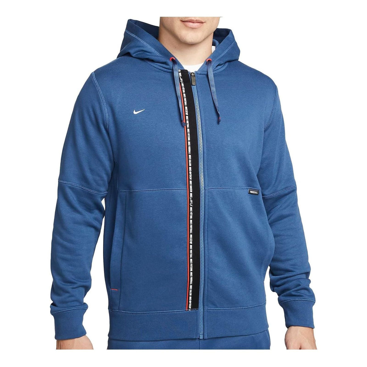 Nike F.C. Tribuna Full-Zip Hoodie 'Blue' DH9684-410