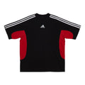 Balenciaga x adidas T-Shirt Medium Fit 'Black Red' 712401TNVA61003