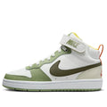 (GS) Nike Court Borough Mid 2 Shoes 'Off White Green' FV3649-171