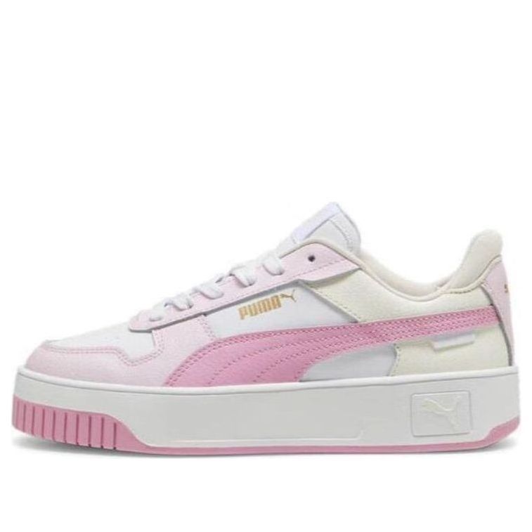 (WMNS) PUMA Carina Street Shoes 'White Pink' 389390-22