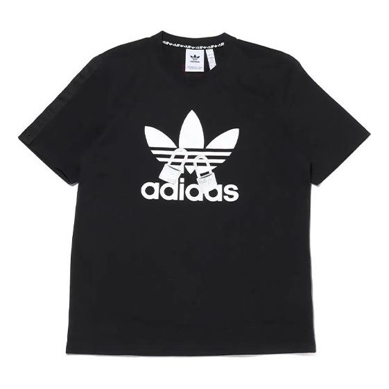 adidas originals Vday Tee Un Sports Casual Men's Black H07083
