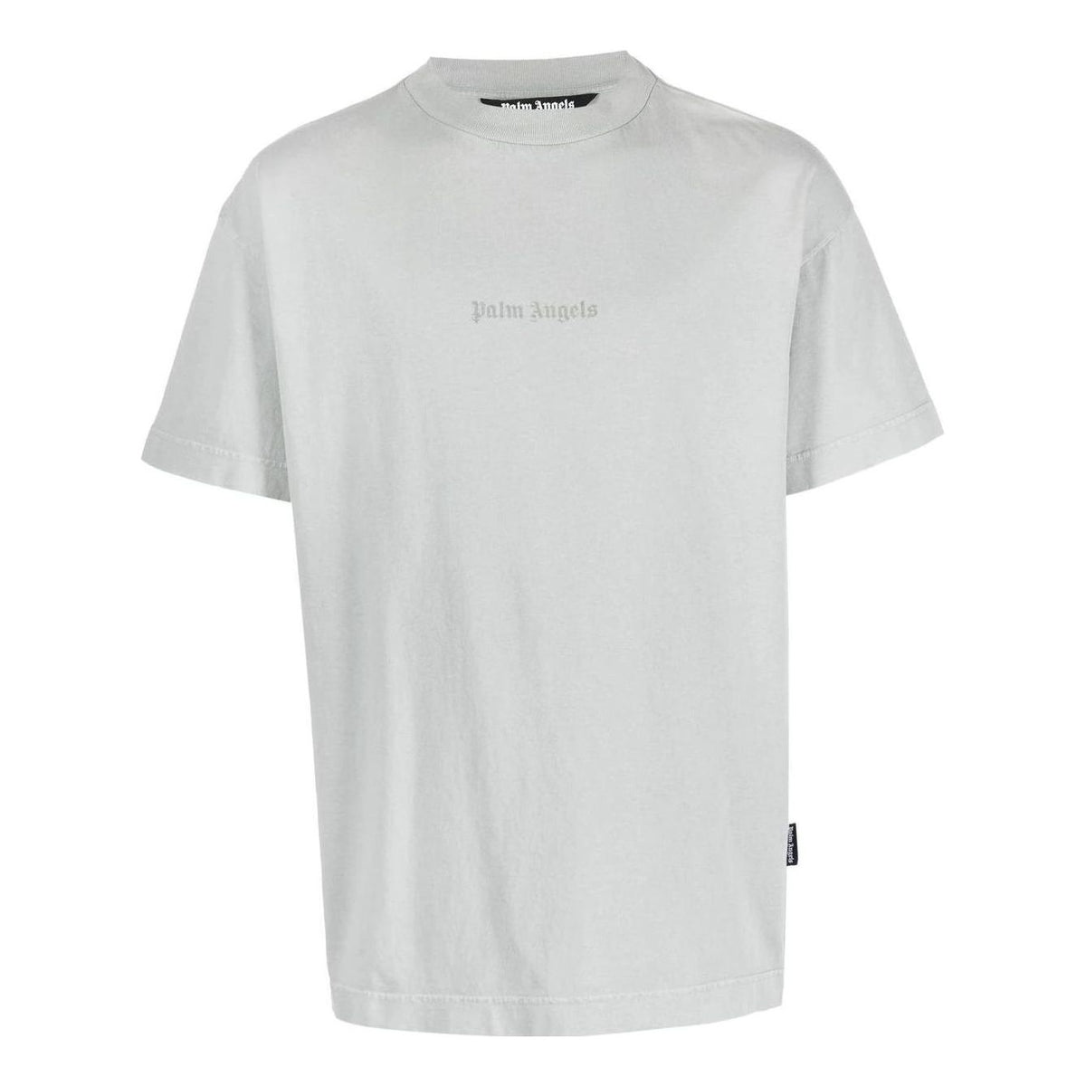 Palm Angels Reverse Logo T-Shirt 'Light Grey' PMAA001S23JER0040505