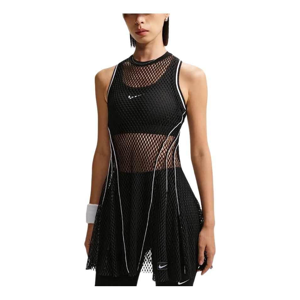(WMNS) Nike Court Slam Tennis Dress Asia Sizing 'Black' IM9430-010