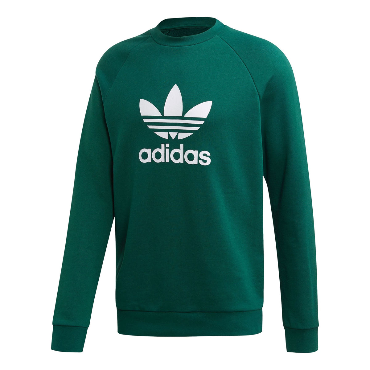 adidas originals Casual Sports Round Neck Pullover Green FL1774