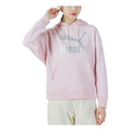 (WMNS) PUMA Large Logo Athleisure Casual Sports Hoodie Pink 535337-16