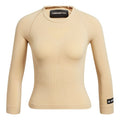 (WMNS) adidas Formotion Tee Casual Sports Long Sleeves Round Neck Creamy White T-Shirt GQ3852