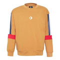 Converse LW Contrast Panel Sweatshirt Asia Sizing 'Brown' 10018022-A02