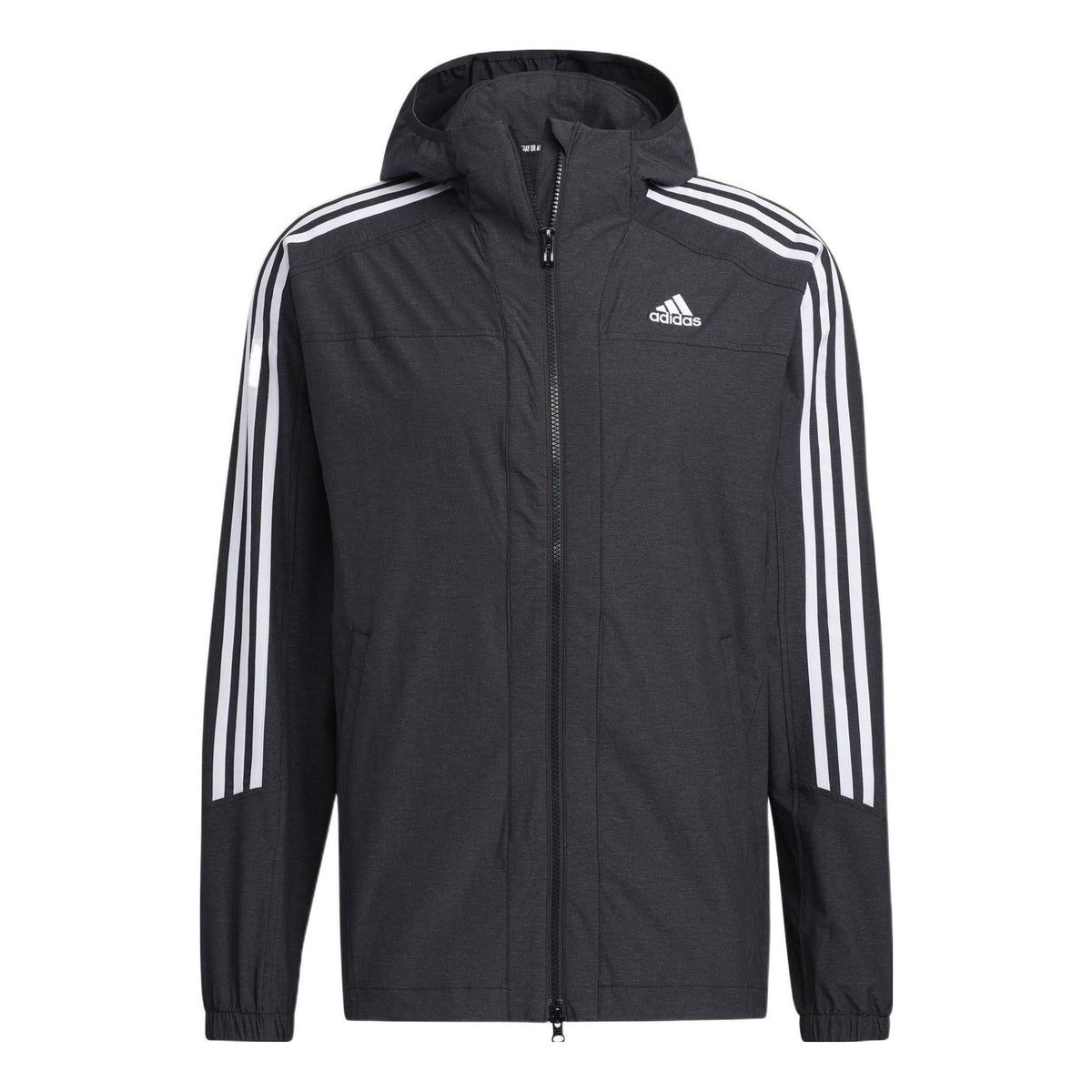 adidas M 3ST 247 CL JK Contrasting Colors Stripe Sports Hooded Jacket Black HC9962