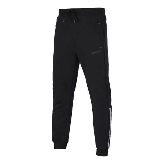 adidas neo Casual Breathable Bundle Feet Sports Long Pants Black FN6460
