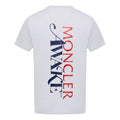 Moncler 1952 Loose-Fitting With Round Neck For Men White 0928C70910V8141001