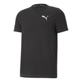 PUMA Solid Color Athleisure Casual Sports Breathable Round Neck Short Sleeve Black 845912-01